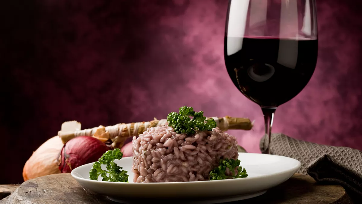 risotto al lambrusco
