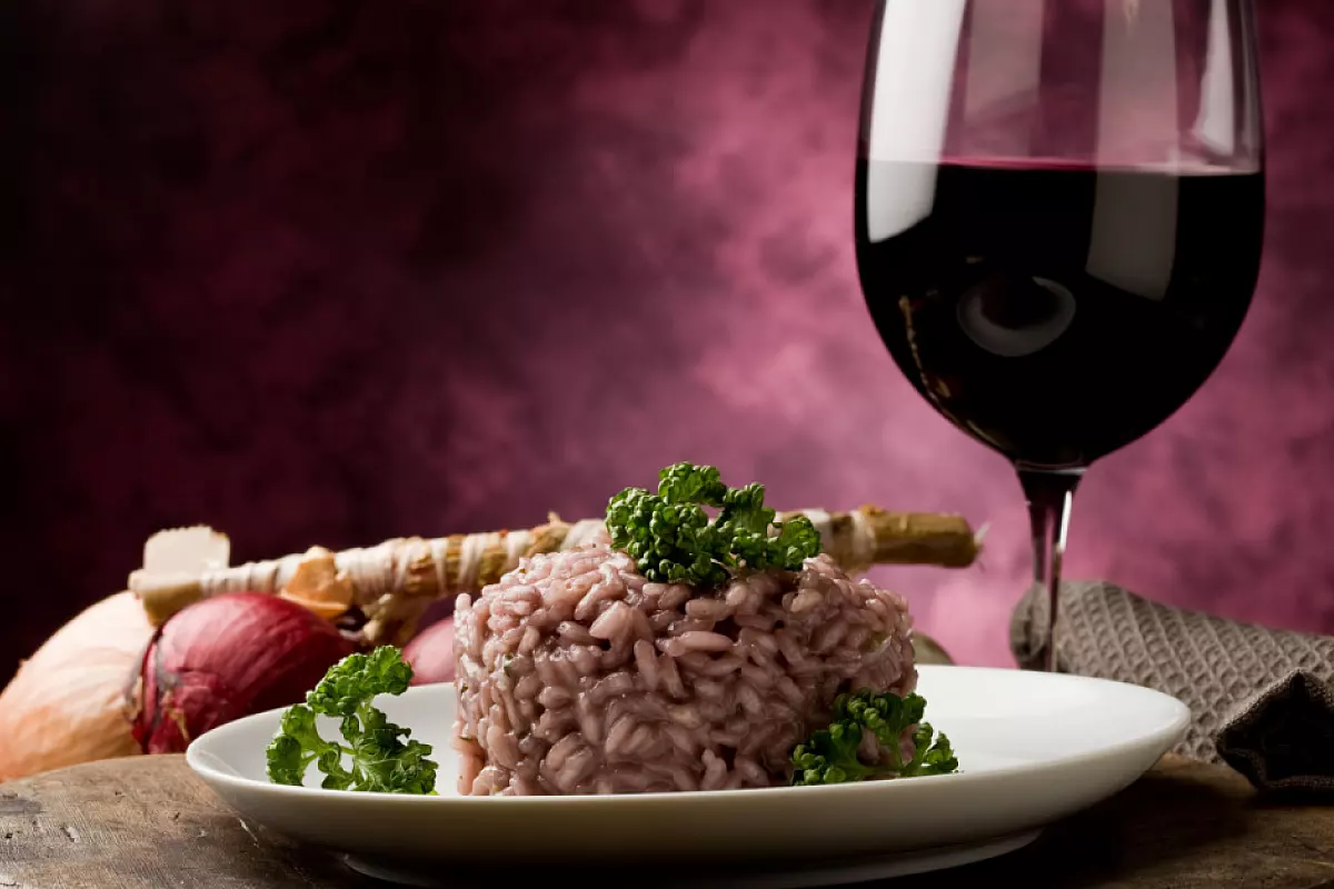 risotto al lambrusco