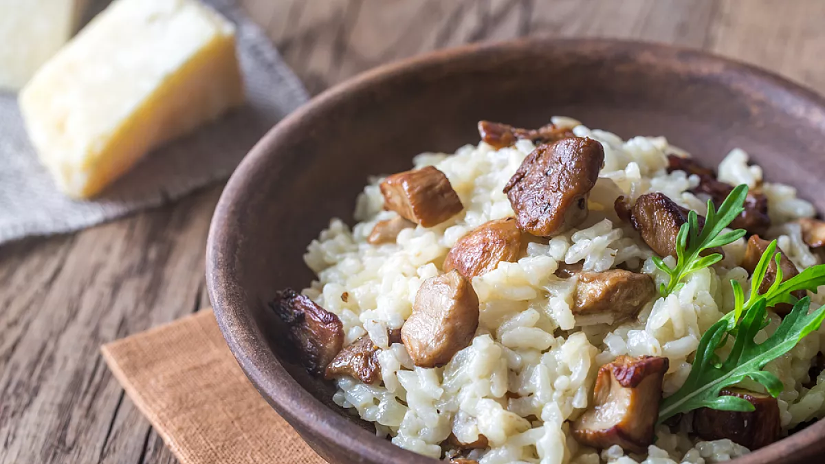 Risotto,Ai,Funghi