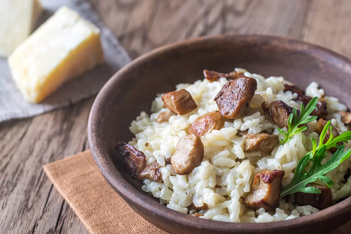 Risotto,Ai,Funghi