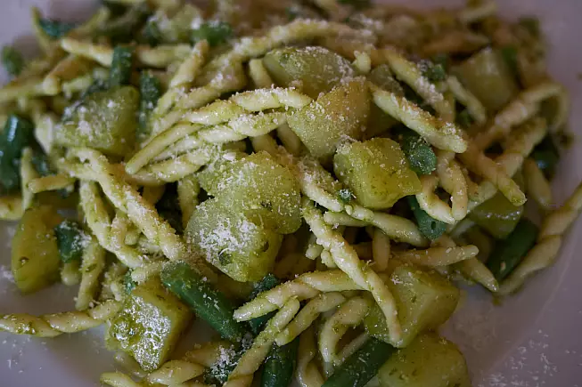 trofie pesto fagiolini patate