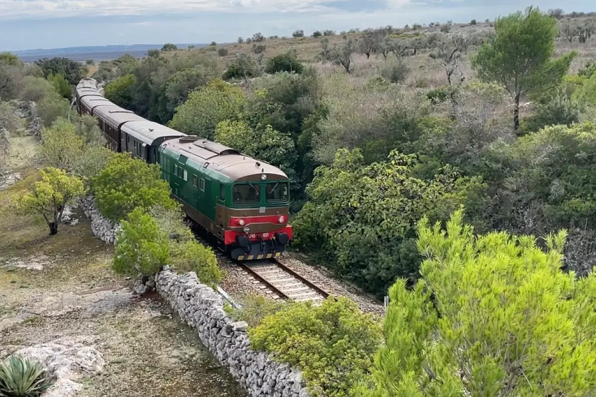Crediti foto: https://www.fondazionefs.it/content/fondazionefs/it/notizie-aggiornamenti/2023/10/25/salento-wine-train.html