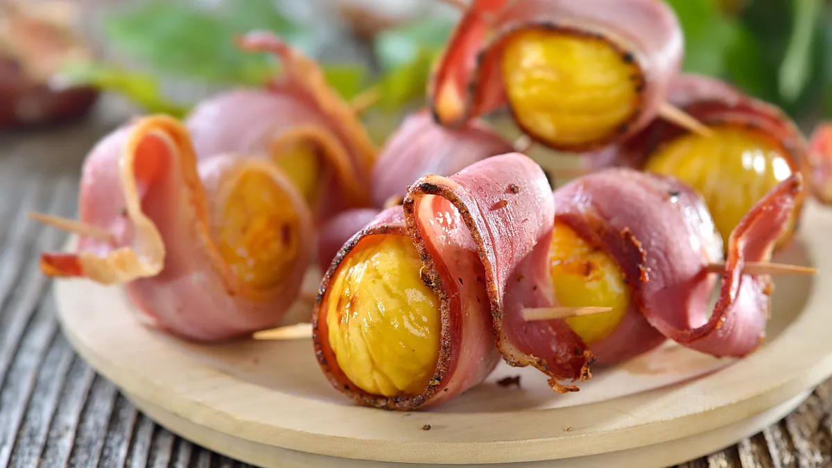 bocconcini castagne bacon