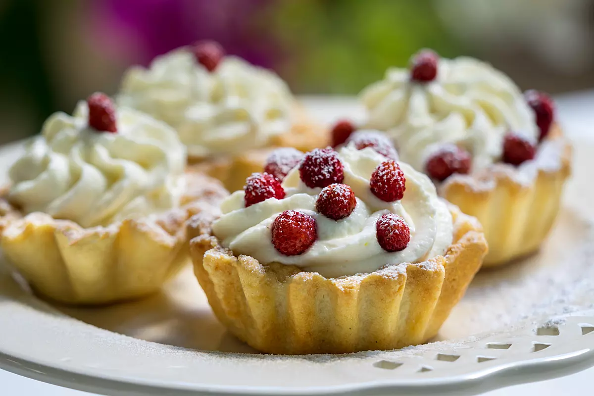 crostatine alle fragoline di bosco