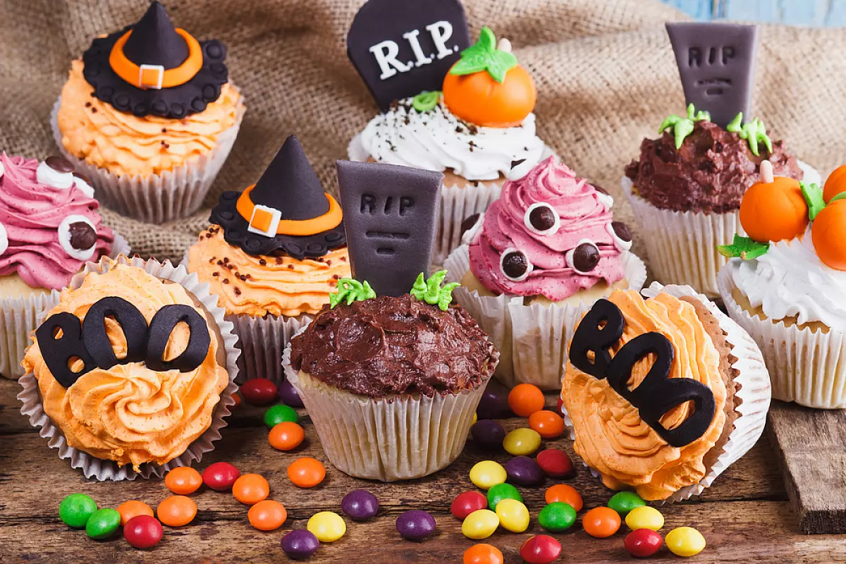 Halloween,Cupcakes,
