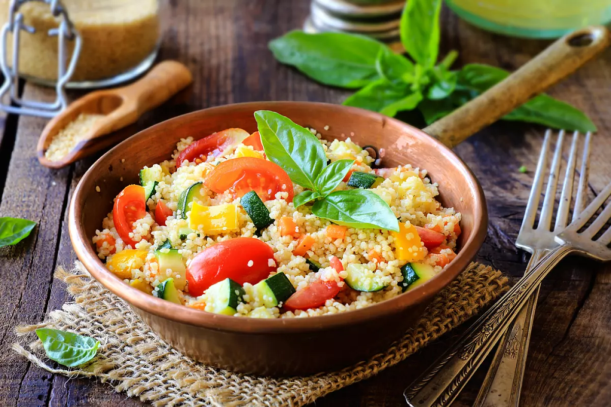 Bulgur verdure