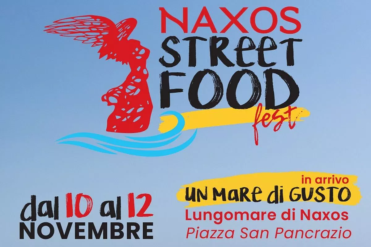 Giardini naxos street food fest novembre 2023 