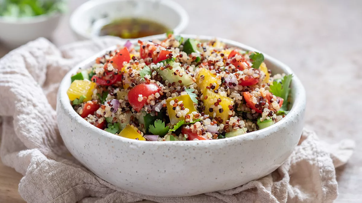 Insalata di Quinoa piatti vegani