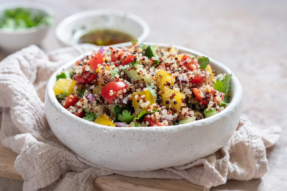 Insalata di Quinoa piatti vegani