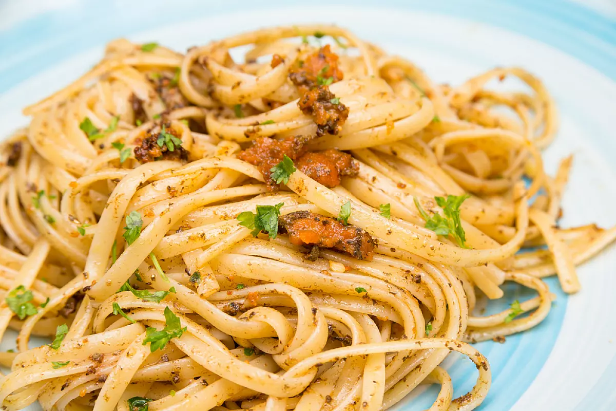 linguine ricci di mare palermo