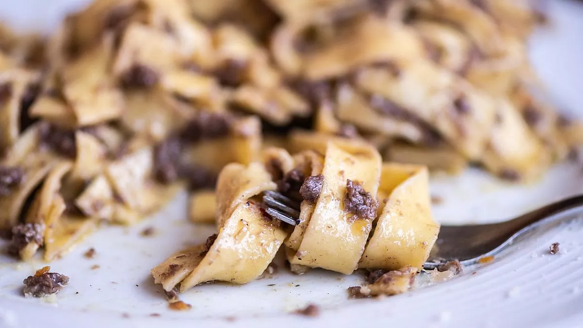 pappardelle al cinghiale
