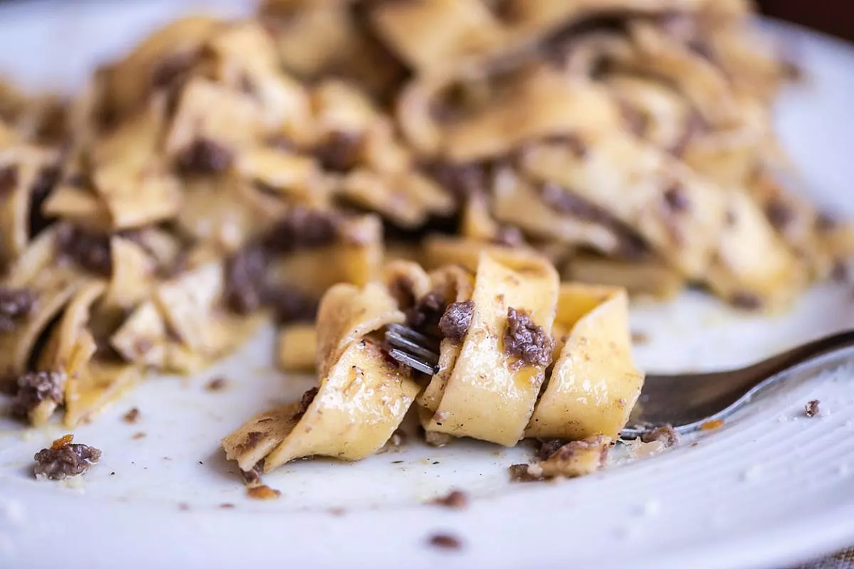 pappardelle al cinghiale 