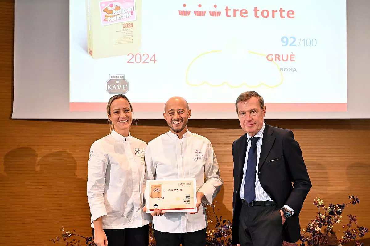 tre torte 2024 migliori pasticcerie di roma grué Marta Boccanera Felice Venanzi