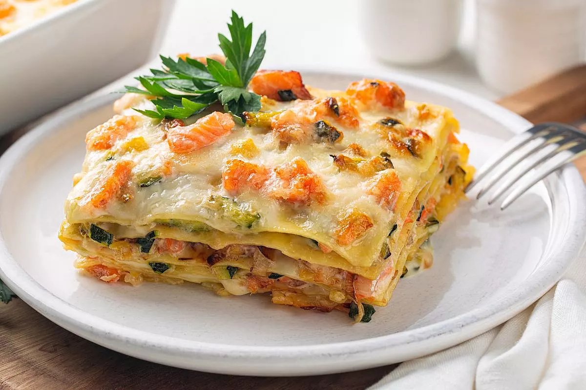 lasagne di salmone