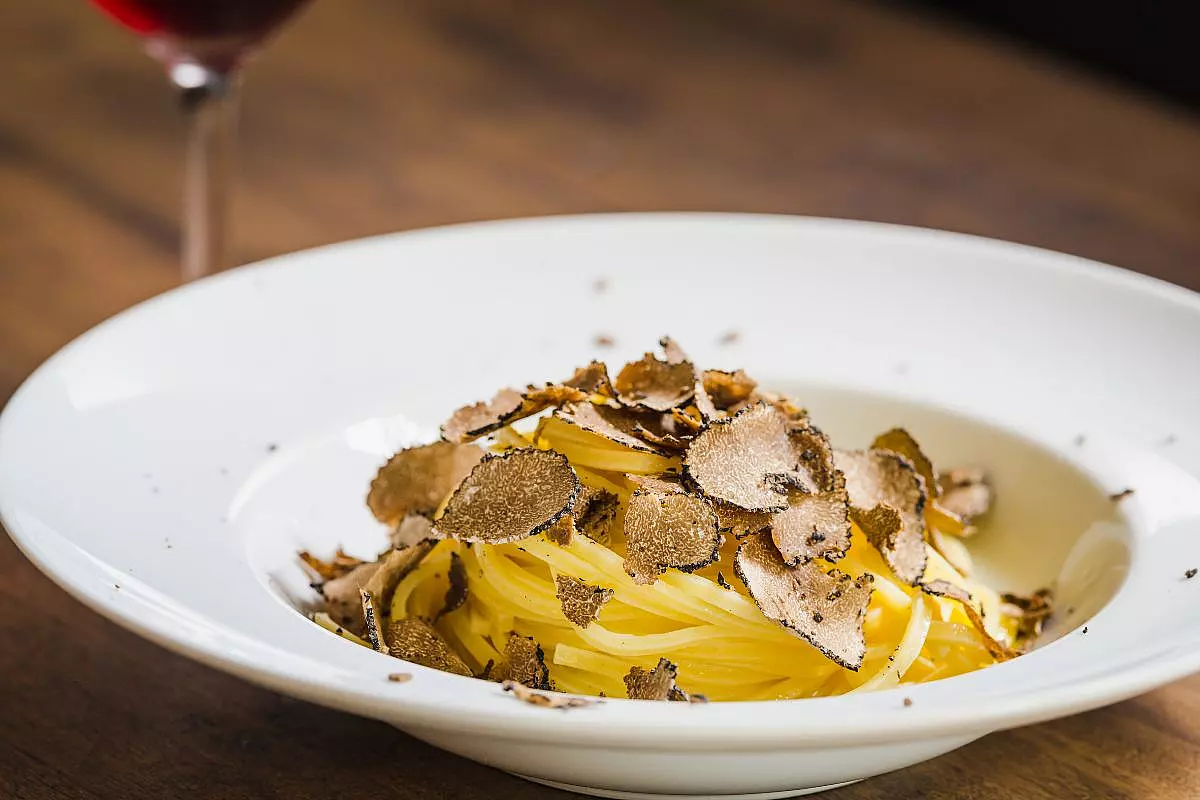 pasta con tartufo