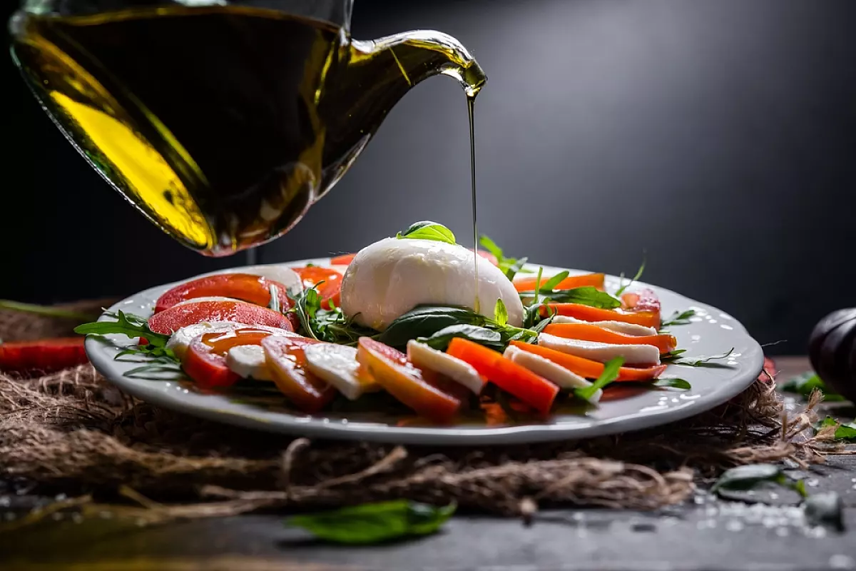 Insalata Caprese con Mozzarella di Bufala