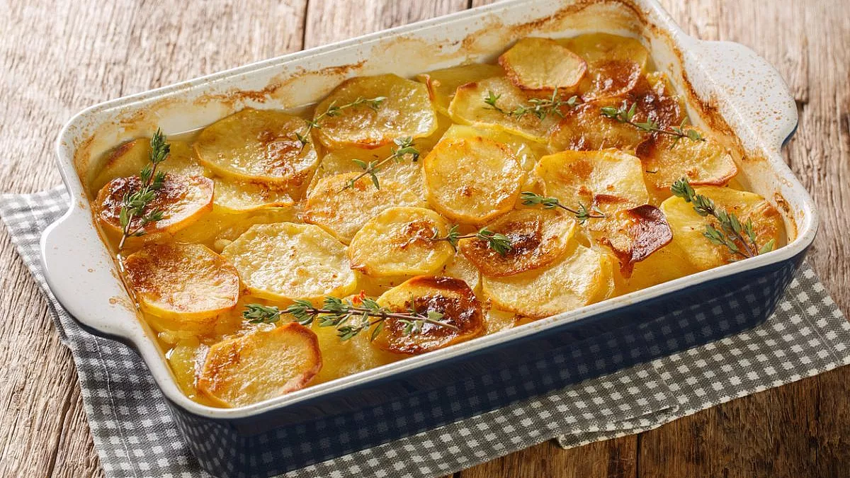 Teglia di patate maritate