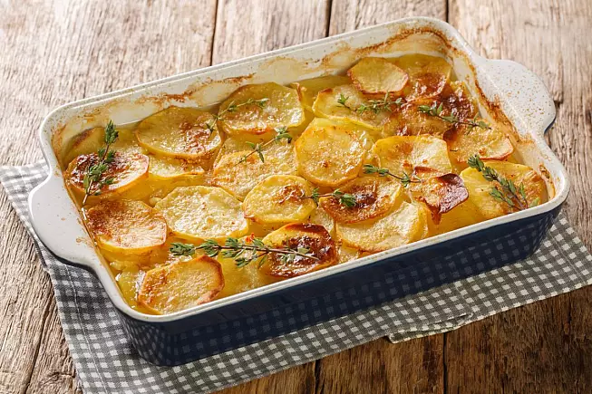 Teglia di patate maritate