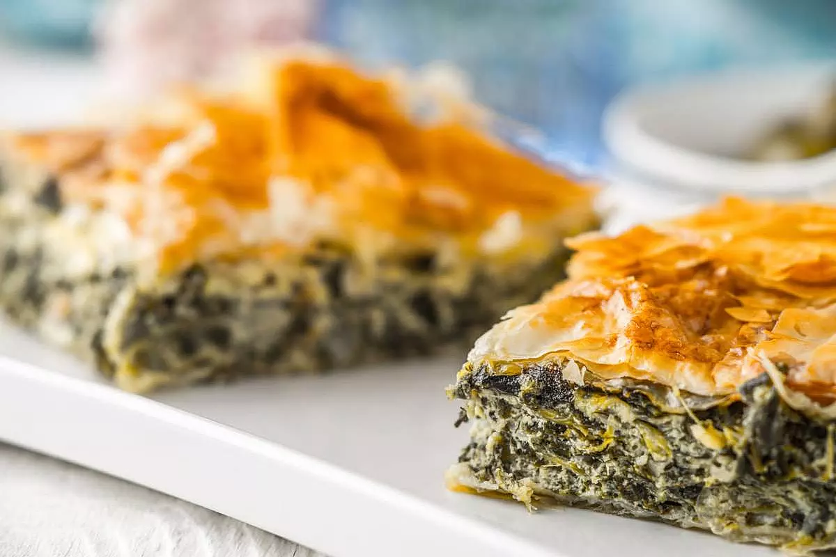 pasta fillo spanakopita 