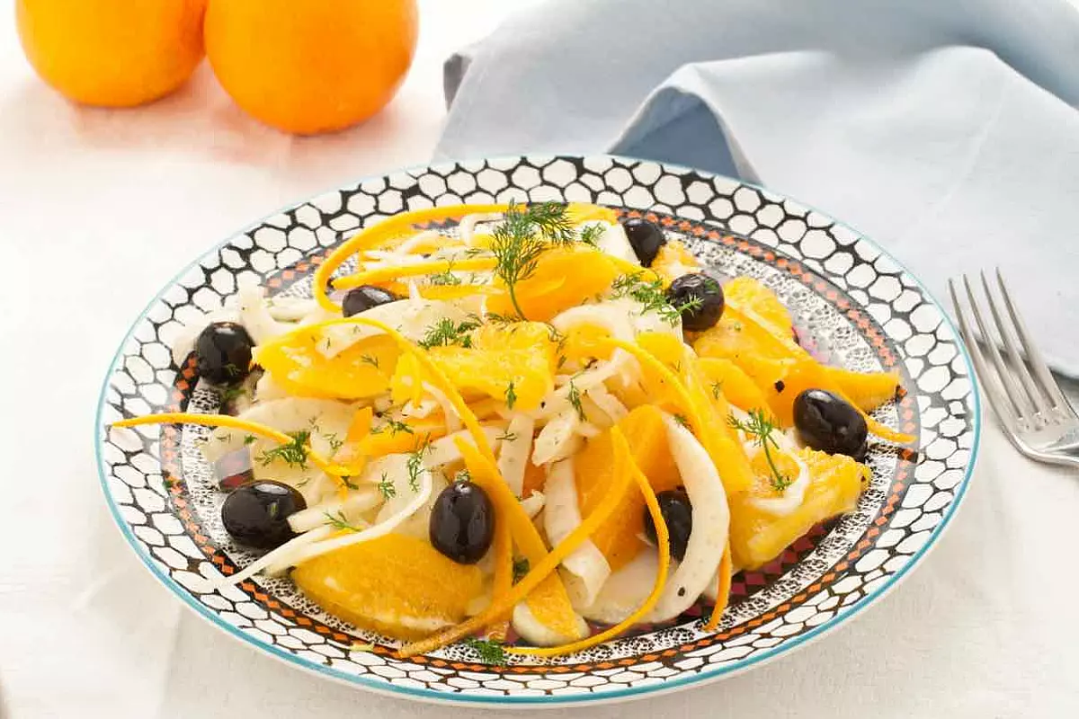 Insalata di finocchi e arance