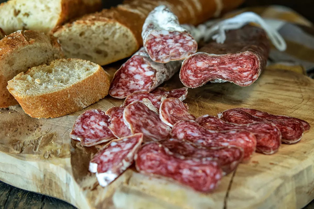 salame gentile bruschetta
