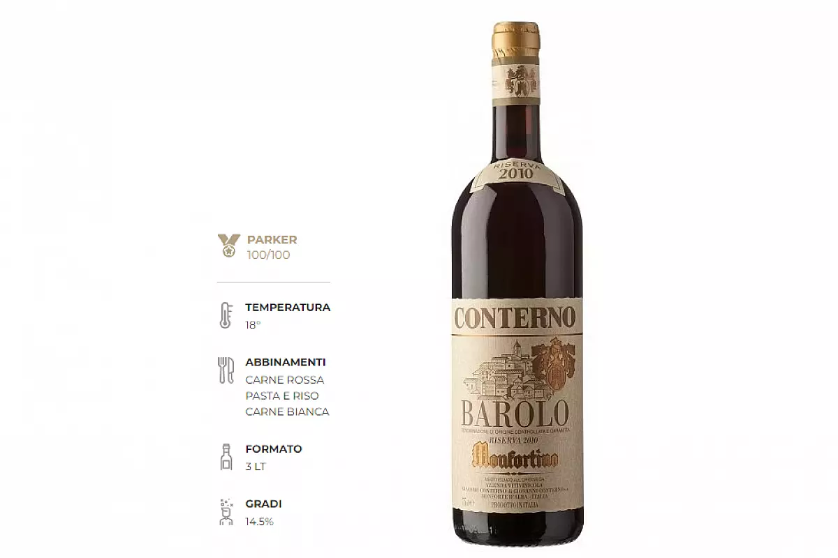 BAROLO MONFORTINO RISERVA CONTERNO 2010 3 LT.