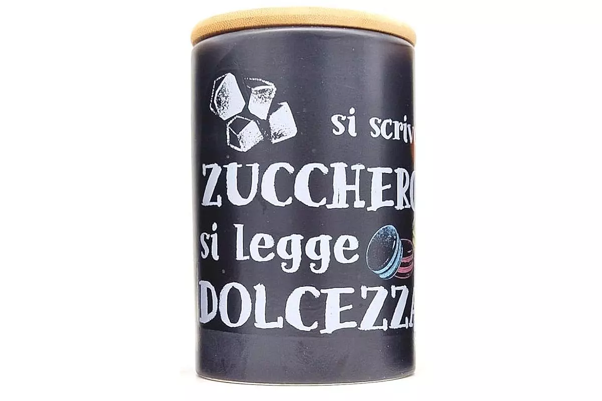 Barattolo Si scrive zucchero si legge dolcezza