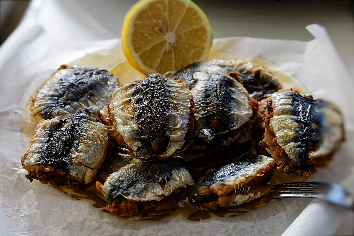 Sarde a beccafico alla Messinese