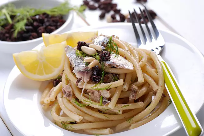 Pasta con le sarde alla palermitana