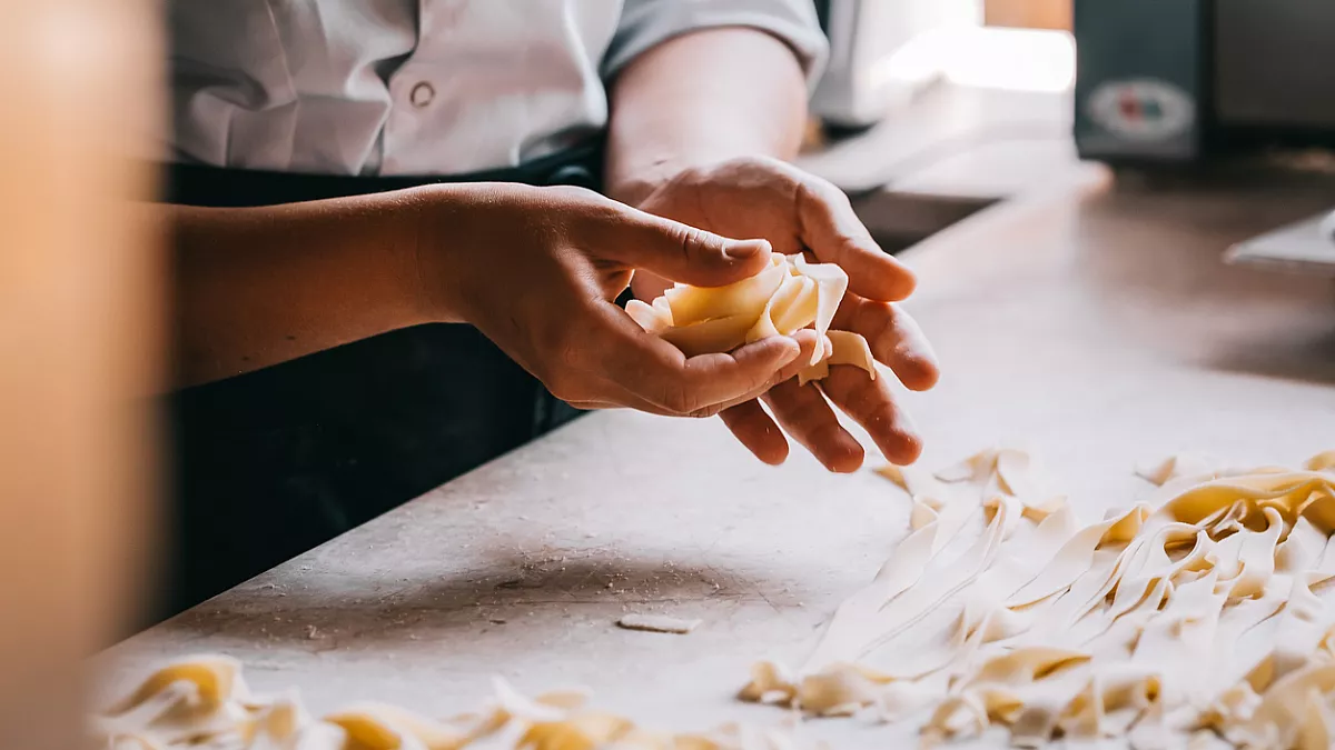 Pappardelle. misura standard