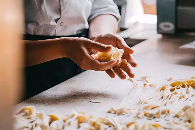 Pappardelle. misura standard