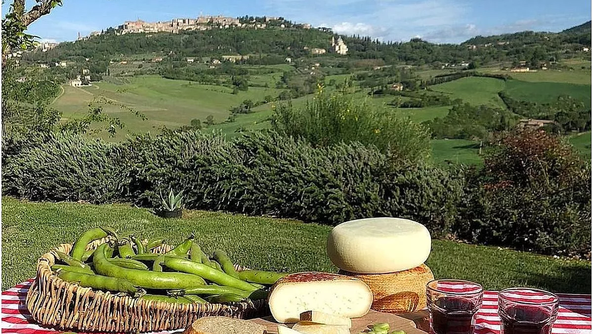 Picnic Toscana, Val d'Orcia