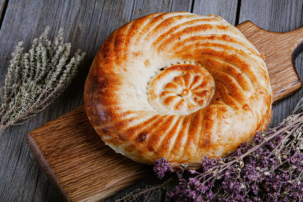 Pane di Samarcanda appena sfornato