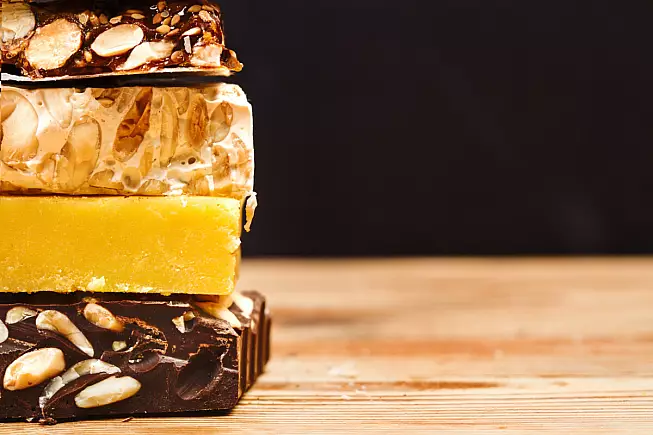 diversi gusti di torrone