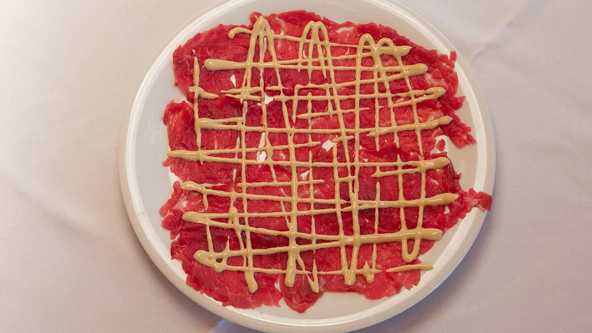 Carpaccio in stile Cipriani