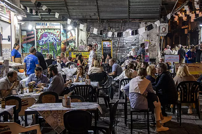 mercato del pesce Vucciria