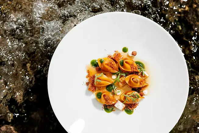 Une [foto @ristoranteune.com/ solo uso editoriale]