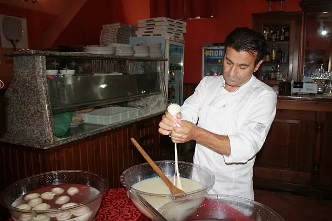 Caciocavallo degli Alburni, preparazione