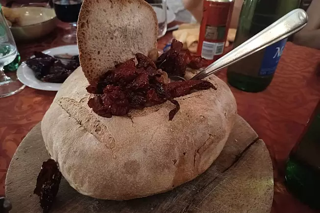 Pane, peperoni e fagioli
