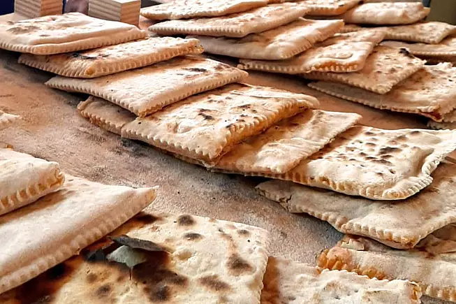 Tortello alla lastra