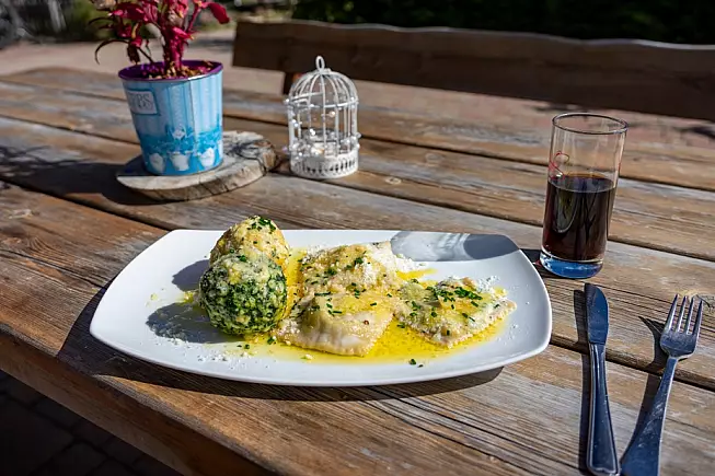 Schlutzkrapfen in Alto Adige