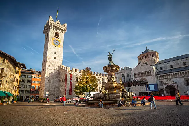 Piazza Duomo a Trento