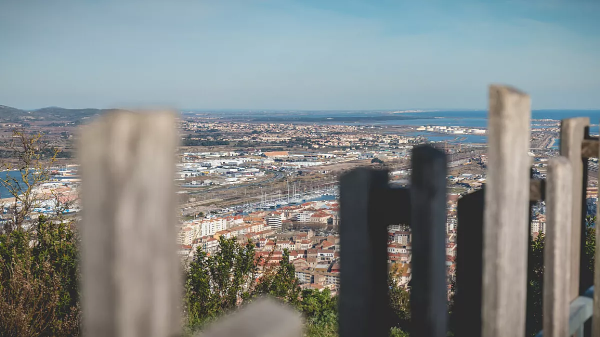 Vista aerea di Sete