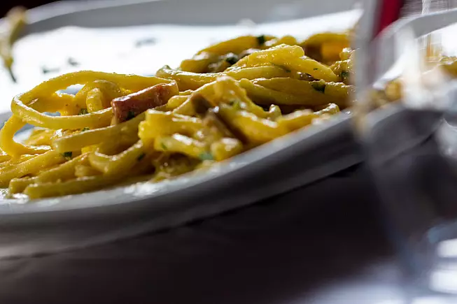 maccheroni alla chitarra