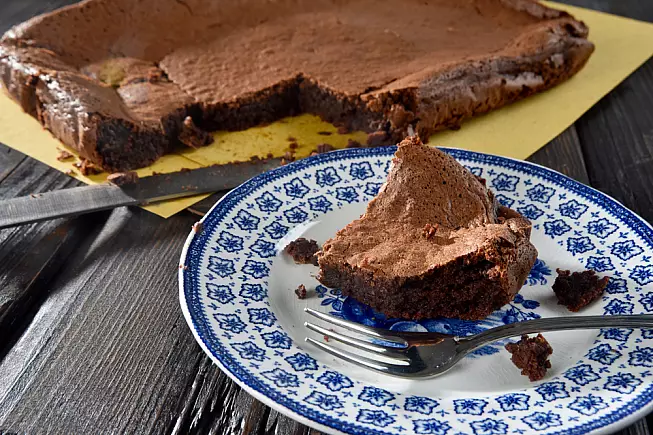Torta caffè e cioccolato