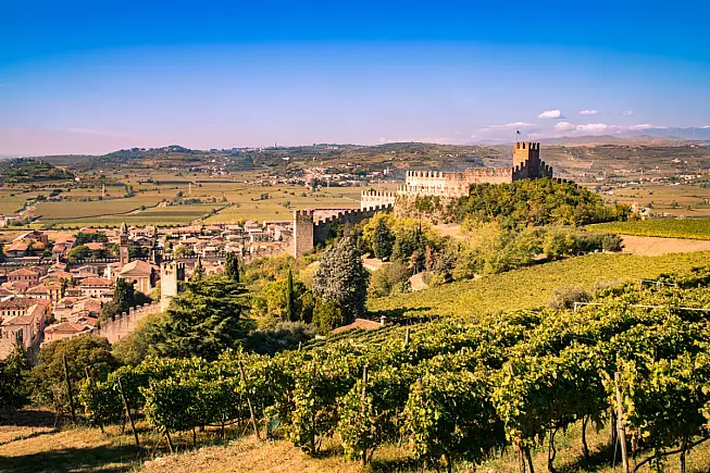 Vista su Soave