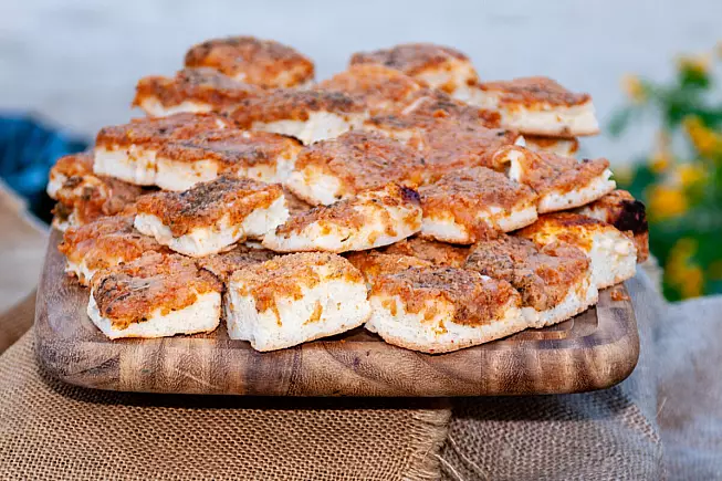 Sfincione palermitano 