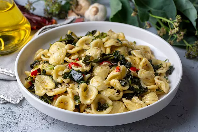 orecchiette alle cime di rapa