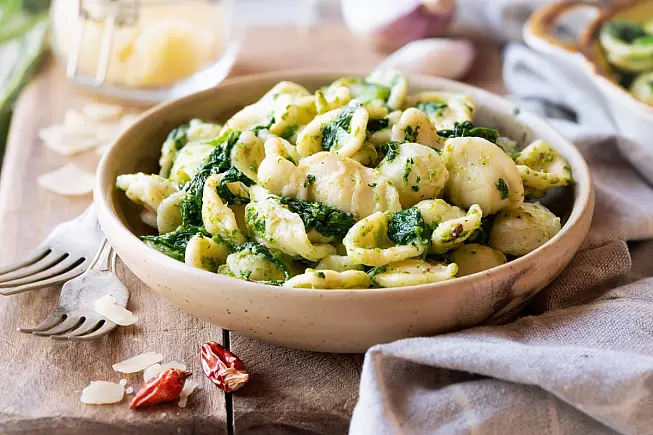 orecchiette alle cime di rapa