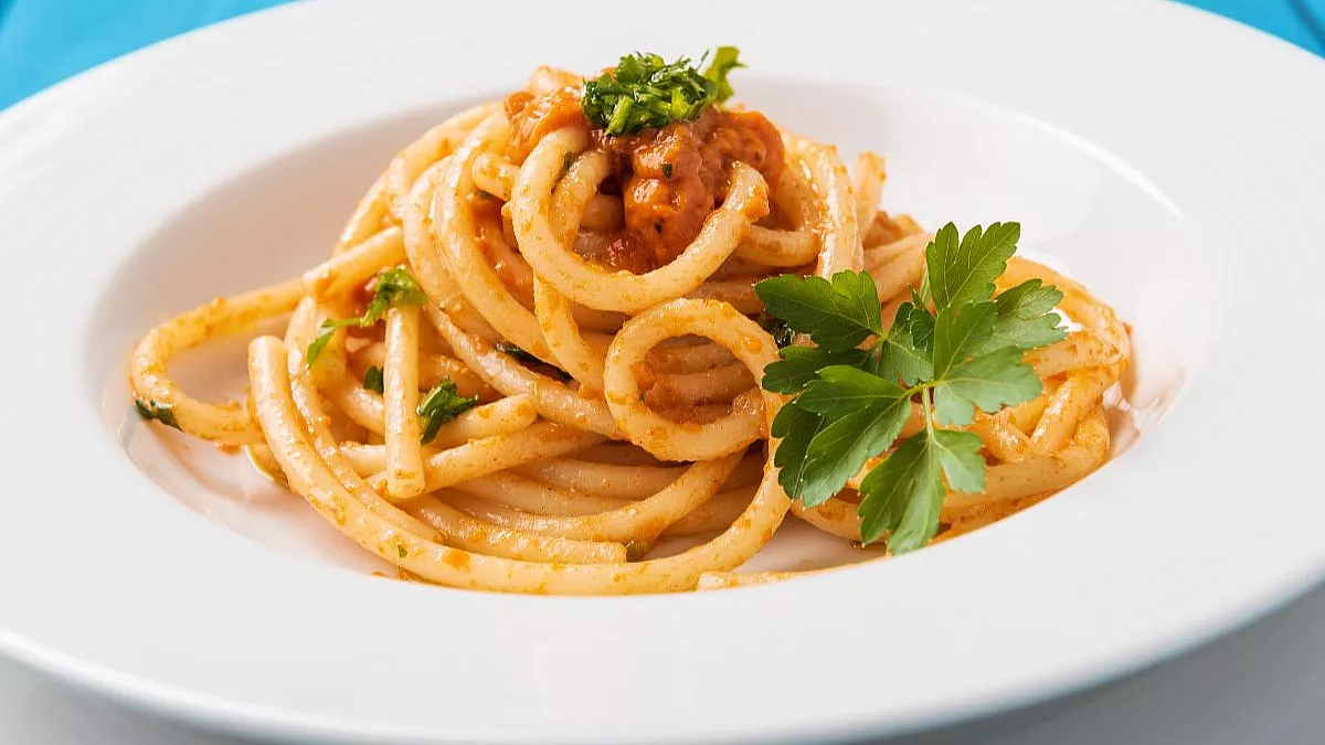 pasta con i ricci di mare